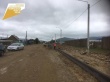 В Бурятии в прибайкальском селе Кома дорожники приступили к установке бордюрного камня 